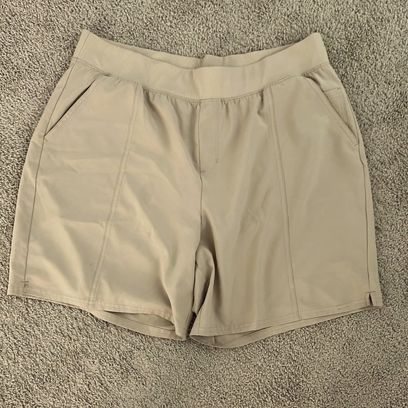 Fila Sport Beige Athletic Shorts - Picture 1 of 6